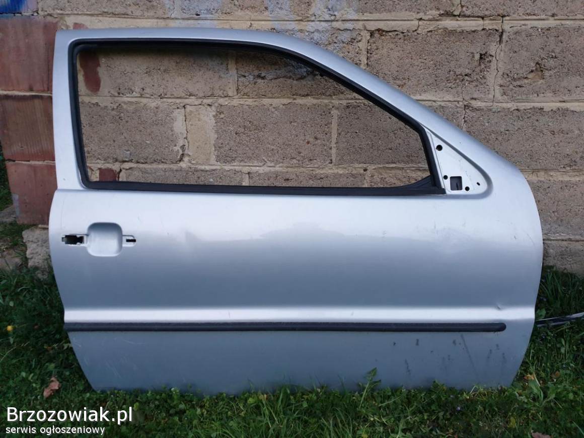 Drzwi prawe srebrne LB7Z do VW Polo III 6N (19941999