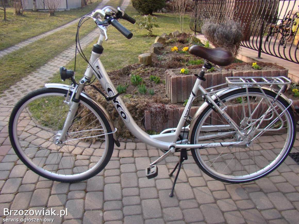 Bardzo ładny rower damski CYCO aluminiowy koła 28 cali Brzozów