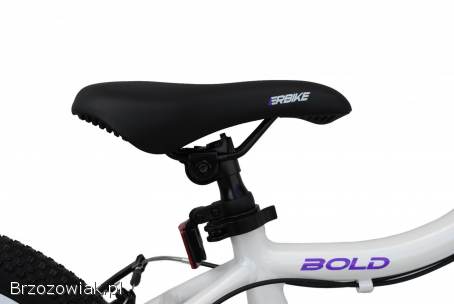 Rower 20 ALUMINIOWY z przerzutkami SHIMANO NOWY Biało-fioletowo-różowy
