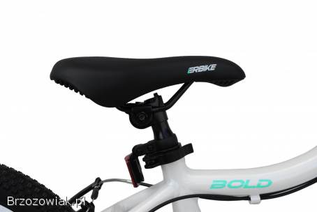 NOWY rower aluminiowy 20 cali SHIMANO 2 lata GWARANCJA biało-miętowy