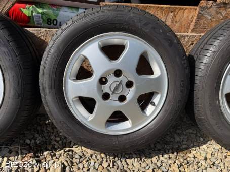 Koła letnie 5x110 R15 Opel 6J ET43 65,  1 + 195/65 Dębica 2019 r.  6/6,  5 mm
