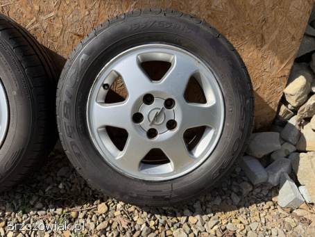 Koła letnie 5x110 R15 Opel 6J ET43 65,  1 + 195/65 Dębica 2019 r.  6/6,  5 mm