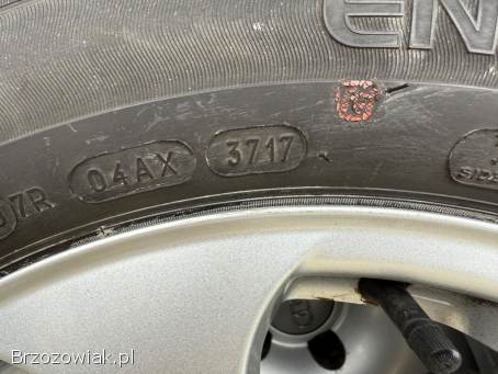Koła letnie 5x112 R16 Audi 7J ET42 57,  1 stan DB + 205/60 Michelin 5 mm VW Skoda