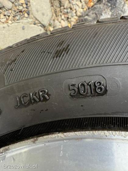 Koła letnie 4x100 R14 AVUS 6J ET38 57,  1 mm stan DB + 185/60 Dębica 3,  5/4,  5 mm