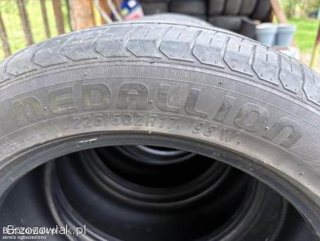 Opony letnie 225/50 ZR17 CST MD-A1 MEDALLION 5/5,  5 mm 2019 r.  -  kpl.