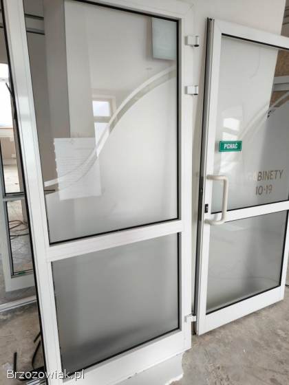 Drzwi (witryny)aluminiowe