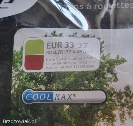 NOWE!  Rolki Regulowane rozmiar 33-37+Nowe ochraniacze