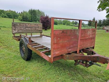 Sprzedam przyczepę leśna