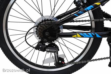 Rower 20 cali NOWY chłopięcy ALUMINIOWY Shimano GWARANCJA