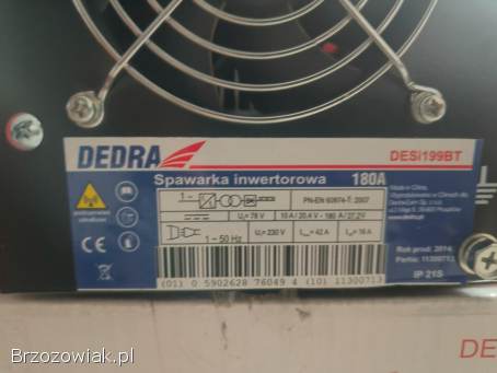 SPAWARKA DEDRA 180A MMA DESI199BT