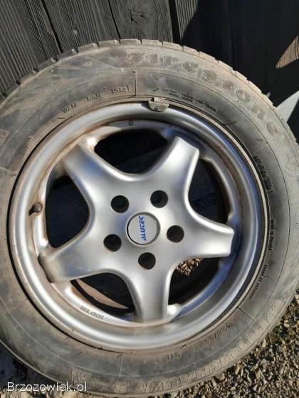 Sprzedam alufelgi z oponami 5 x 112 r 15