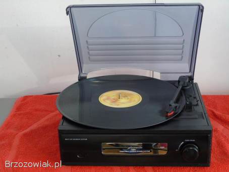 Gramofon wzmacniacz głośniki sprawne.  DOSTAWA.