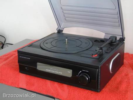 Gramofon wzmacniacz głośniki sprawne.  DOSTAWA.
