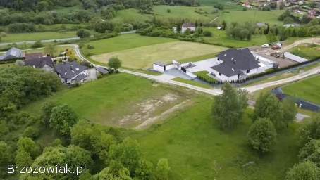 Widokowa działka budowlana – Pisarowce k.  Sanoka.