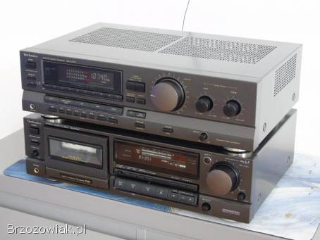 Wzmacniacz z radiem Technics SA-GX 100 sprawny 265 wat.  WYSYŁKA