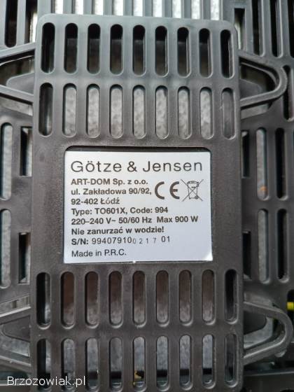 Sprzedam Toster Gotze & Jensen