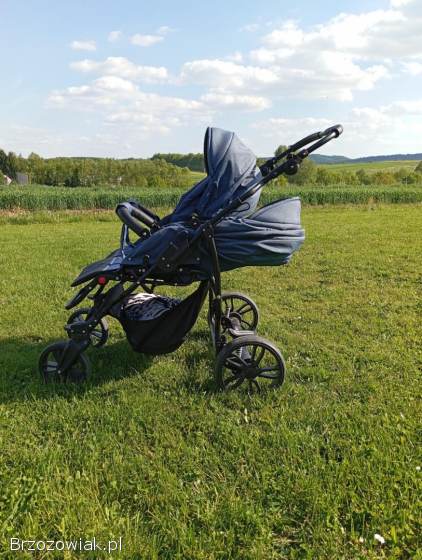 Wózek bliźniaczy Mikado Goldstar 3w1