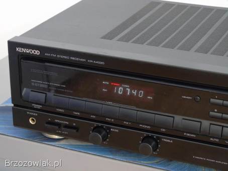 Wzmacniacz z radiem Kenwood KR-A4020 sprawny i ładny.  WYSYŁKA.