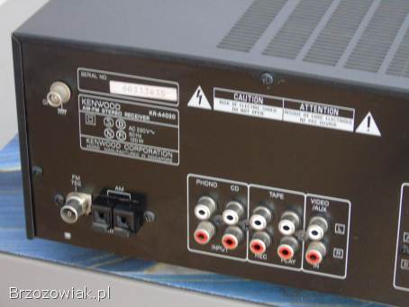 Wzmacniacz z radiem Kenwood KR-A4020 sprawny i ładny.  WYSYŁKA.