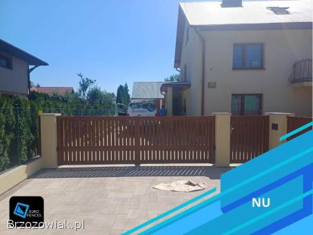 Aluminiowe ogrodzenie Euro Fences -  model NU