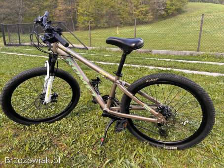 Rower Romet 24” – jak nowy!  Shimano,  hamulce tarczowe