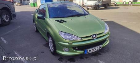 Peugeot 206 CC Klima,  z Niemiec 2003