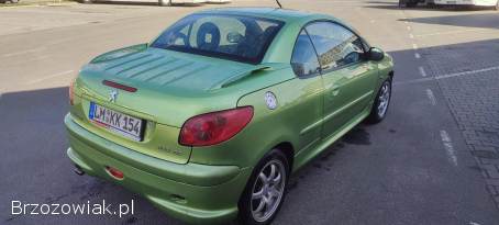Peugeot 206 CC Klima,  z Niemiec 2003