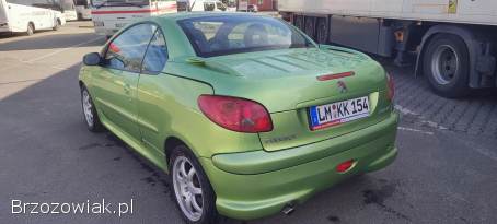 Peugeot 206 CC Klima,  z Niemiec 2003