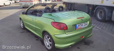 Peugeot 206 CC Klima,  z Niemiec 2003
