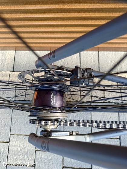 Rower 28 Focus flat bar Gravel Shimano Alfine Hydraulika pod Pasek
