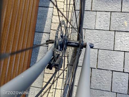 Rower 28 Focus flat bar Gravel Shimano Alfine Hydraulika pod Pasek