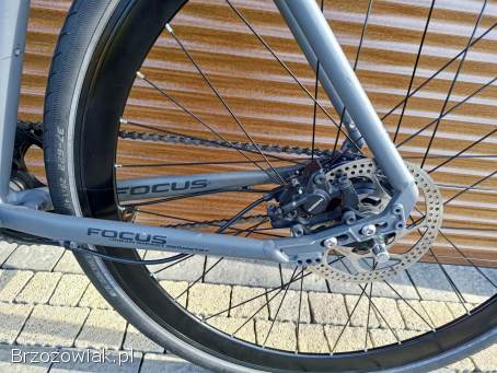 Rower 28 Focus flat bar Gravel Shimano Alfine Hydraulika pod Pasek