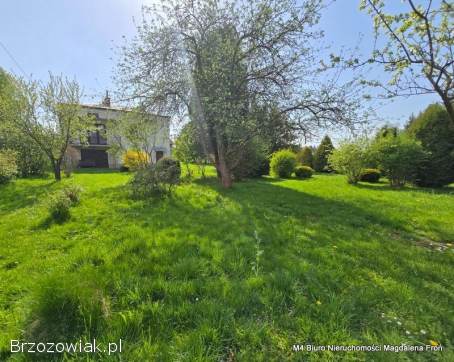 Dom z dużą działką w Brzezówce -  gm.  Tarnowiec.