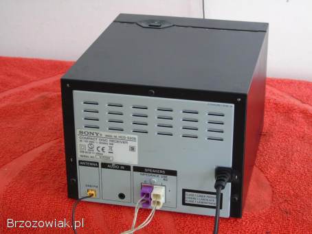Amplituner Sony USB mp-3 CD RDS AUX.  DOSTAWA