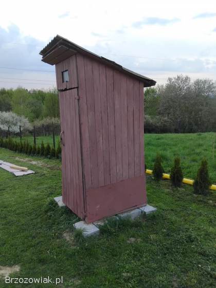WC Wychodek.  na budowe