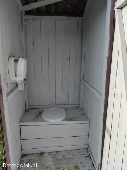 WC Wychodek.  na budowe