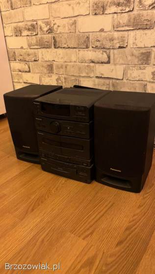 Wieża PANASONIC SA-CH32 + 2 kolumny
