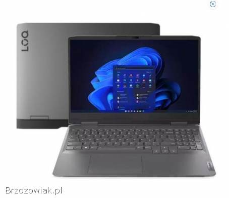 Jak nowy Laptop do aktualnych gier Lenovo LOQ z gwarancją producenta -  n prezent