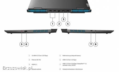 Jak nowy Laptop do aktualnych gier Lenovo LOQ z gwarancją producenta -  KOMUNIA