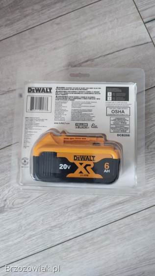 Nowa bateria akumulatorowa DeWalt 6AH