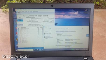 Lenovo ThinkPad X270 12.  5 i5-6300u 8GB 250GB SSD Klawiatura PL LED