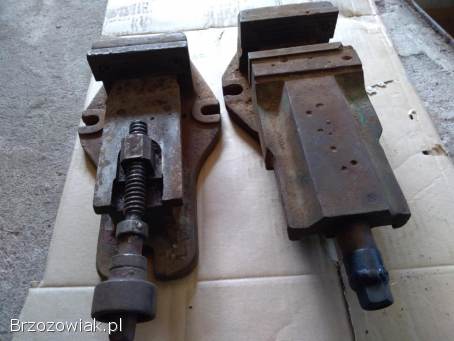 Imadło maszynowe stołowe solidne 100mm PRL