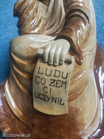 Ręcznie wykonana rzeźba Pana Chrystusa