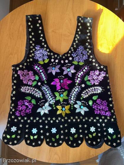 Gorset szyty ręcznie