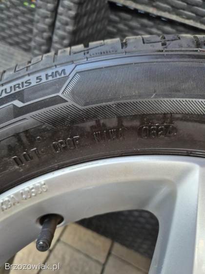 Felgi Oryginał Volkswagen Borbet,  opony 205/55 r16 DOT 06/2024