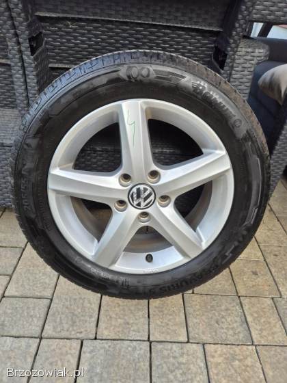Felgi Oryginał Volkswagen Borbet,  opony 205/55 r16 DOT 06/2024