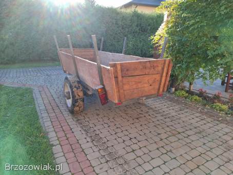 Przyczepa z napędem Robur do Ursus C 330