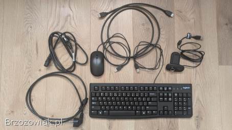 Komputer LENOVO z monitorem PHILIPS i akcesoriami