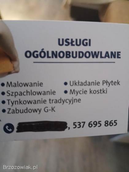 Usługi ogolnobodowlane