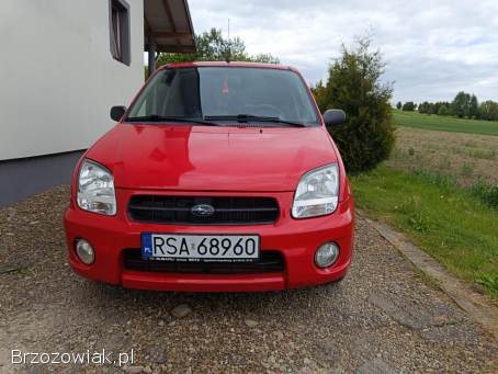 Subaru G3X Justy Gaz 4x4 2006